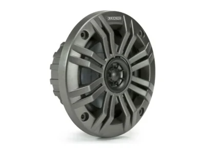 Kicker Marine 45KM42 4inch Coaxial Charcoal Speakers