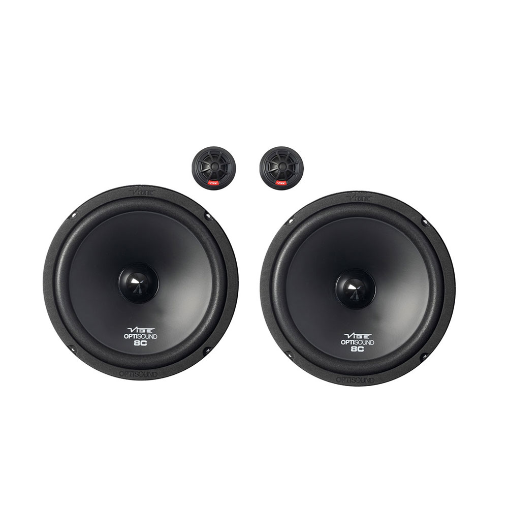 Vibe 8" 2 Way Component Speaker Kit 100W RMS / 300W Peak - Image 2