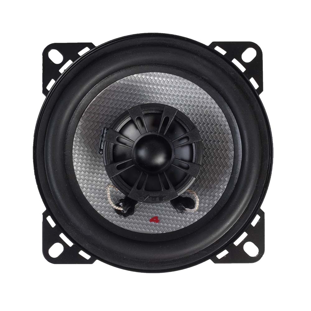Vibe Pulse 4" 2 Way Co-Axial Speaker 40W RMS / 120W Peak 83dB PEI Dome Tweeters