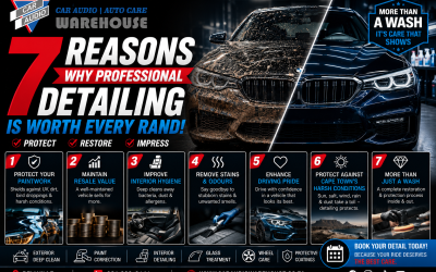 7 Reasons Why Professional Vehicle Detailing Is Worth Every Rand